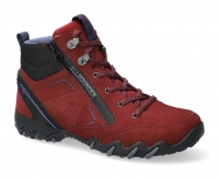 chaussure allrounder bottines norika-tex bordeaux